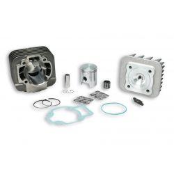 CILINDERKIT - MALOSSI 50cc za GILERA/PIAGGIO 50cc 2t AC 40,0mm, gus, 2 batna obročka, sornik 12mm, z glavo cilindra