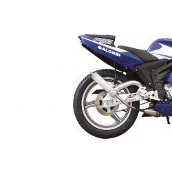 IZPUH - MALOSSI GP MHR, za RIEJU RS2 za MINARELLI AM6 50cc 2t LC barva dušilca: siva za MALOSSI cylinder Ø28mm