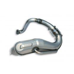 IZPUH - MALOSSI Power Exhaust "Banana" za Vespa 90/R/SS/100/125/PV/ET3 steel, siv, leva stran