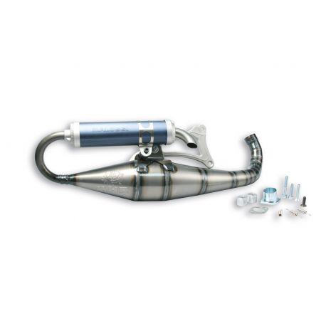 IZPUH - MALOSSI MHR II, for Big Bore cylinder, za MINARELLI 50cc 2t AC/LC coated, aluminium silencer, Barva dušilca: Sivo mode