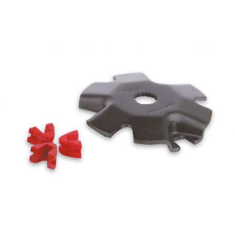 Pokrov variomata - MALOSSI za Variator Multivar MM5112206/M517075, black, incl. slide shoe