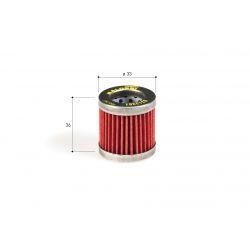 Oljni filter - MALOSSI "Red Chilli" za APRILIA Habana/Mojito/ ITALJET Torpedo/PIAGGIO Hexagon/LX4/Liberty/VESPA ET4 alt 125-15