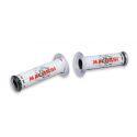 ROČKE - MALOSSI "Lion", white, Ø 22/25 mm, z odprtim koncem